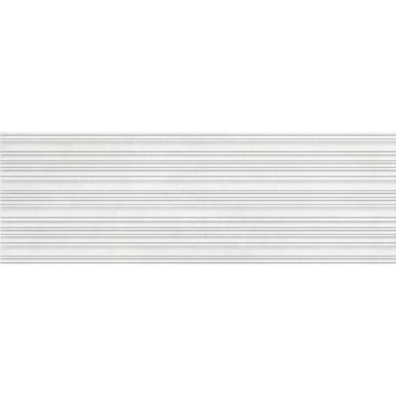 Πλακάκι τοίχου Keros Thames Line Gris 30×90 γυαλιστερό με ανάγλυφες γραμμές